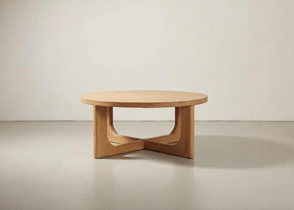 Stuebord - Rundt i Reclaimed Wood