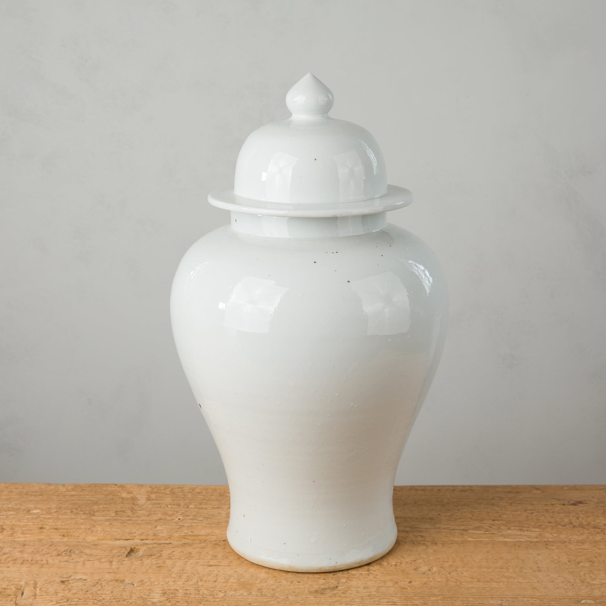 Ginger Jar - Rustikk Hvit