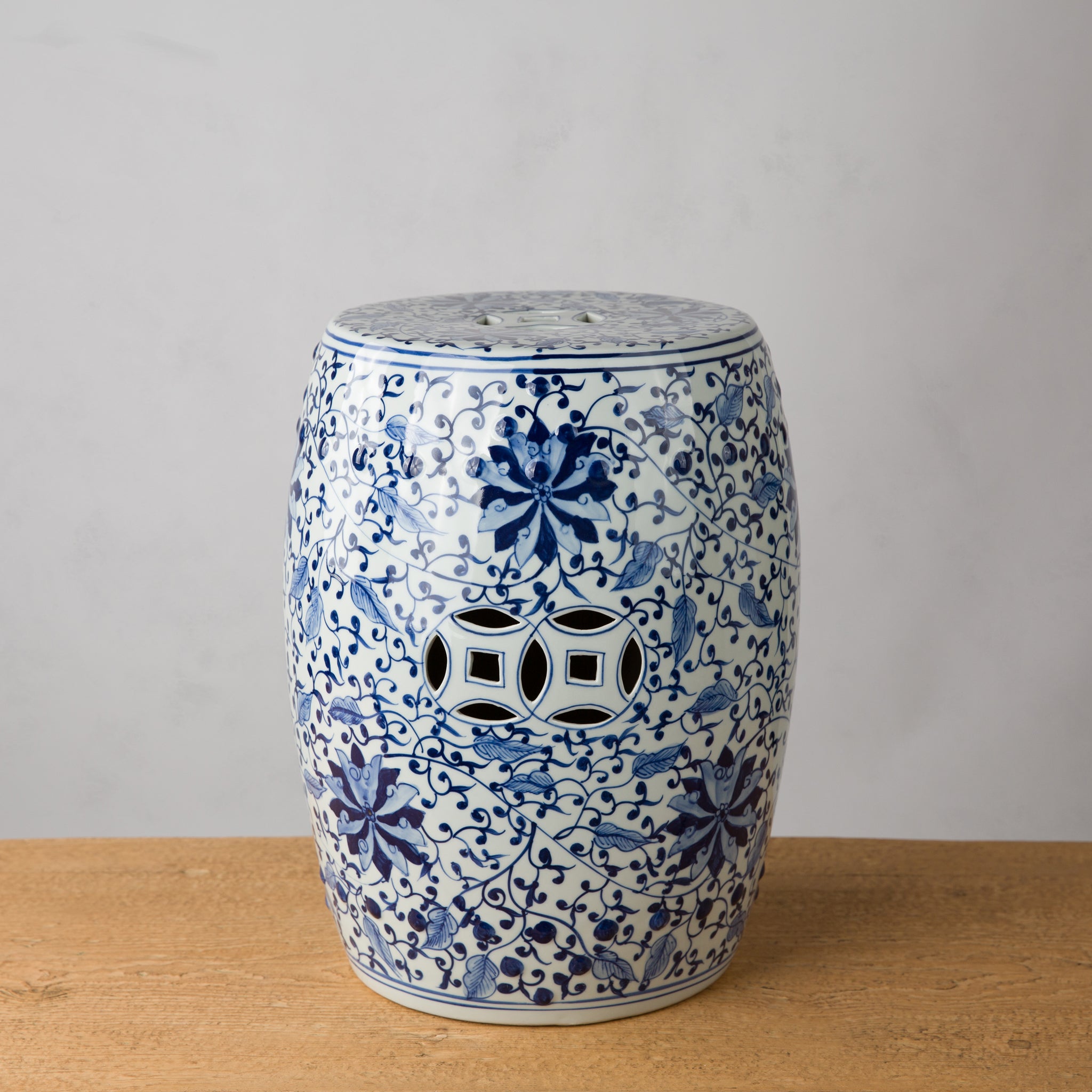 Garden Stool - Chinoiserie