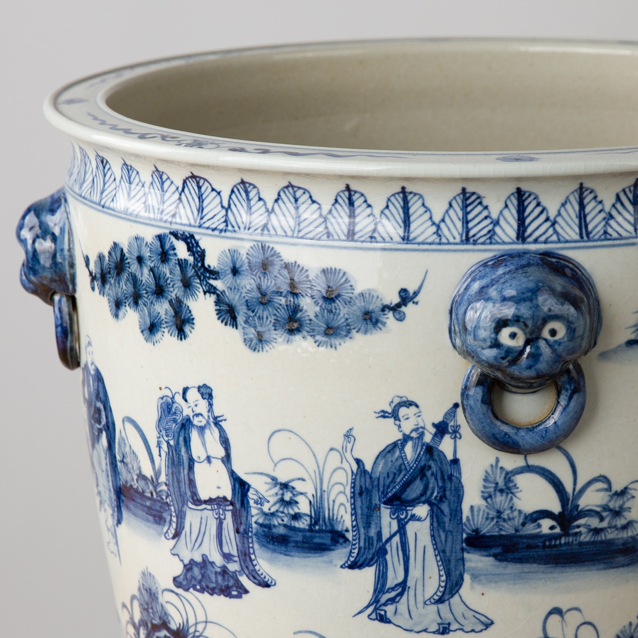 Blomsterpotte - Chinoiserie