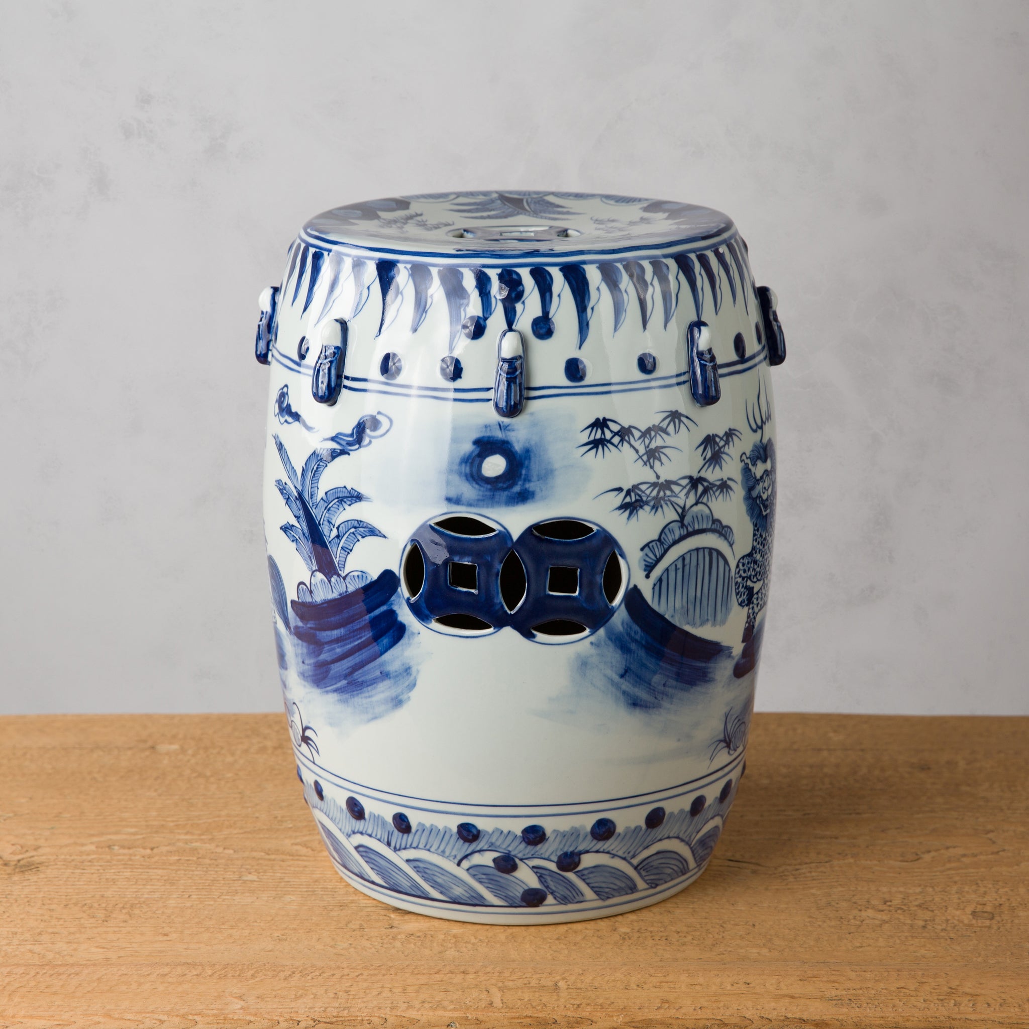 Garden Stool - Chinoiserie
