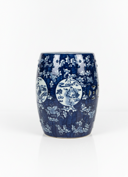 Garden Stool i blå