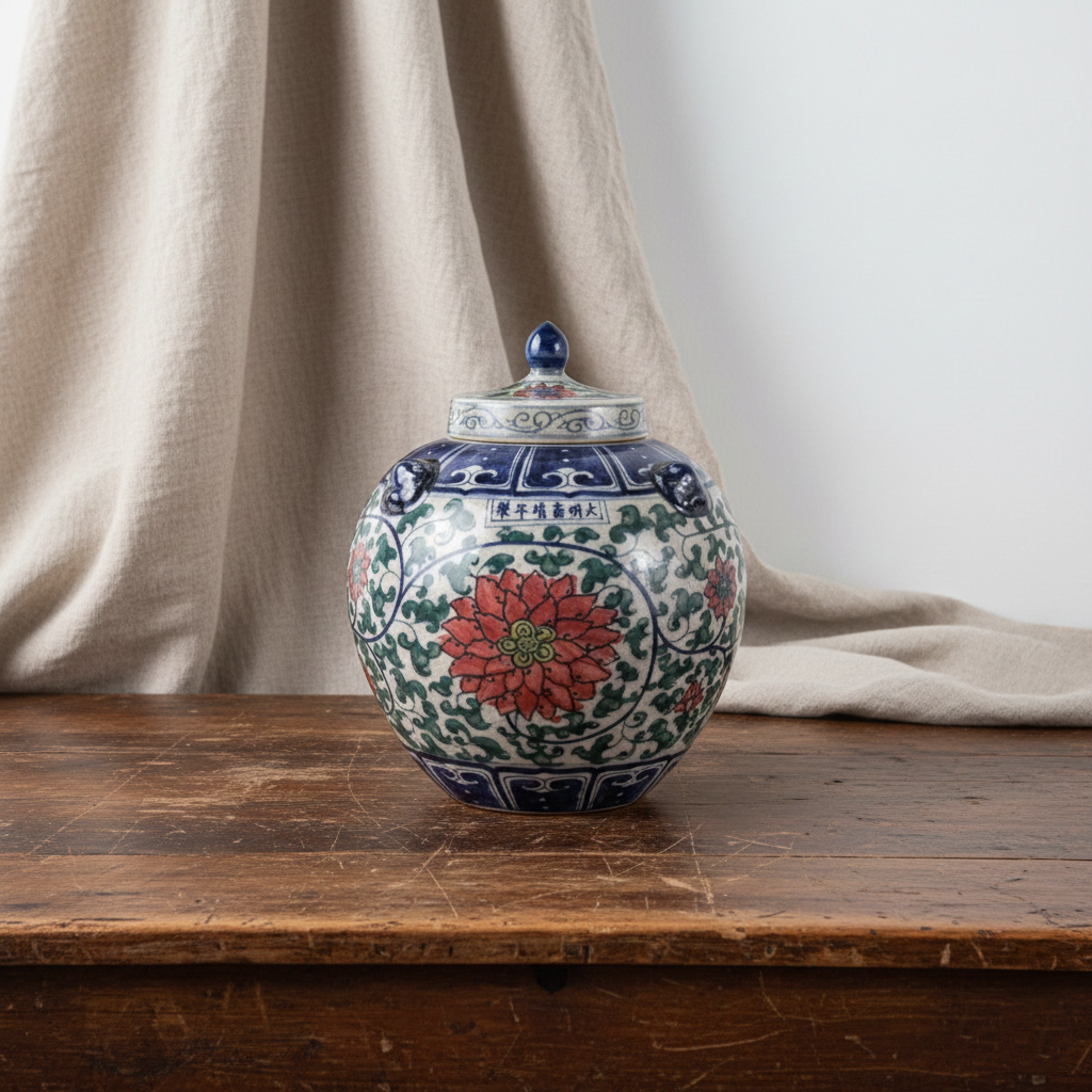 Tea Jar - Mønstrete