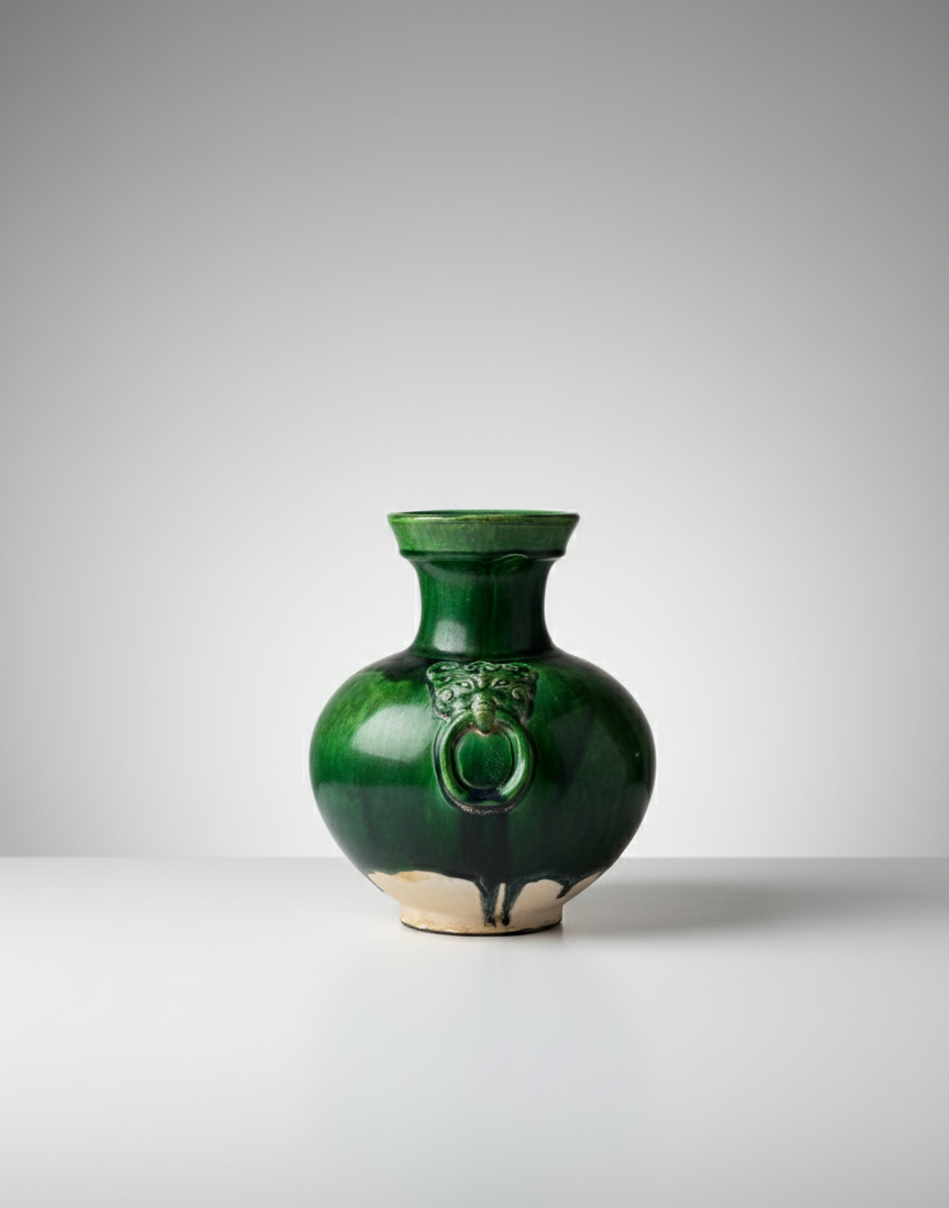 Vase - Grønn Kinesisk