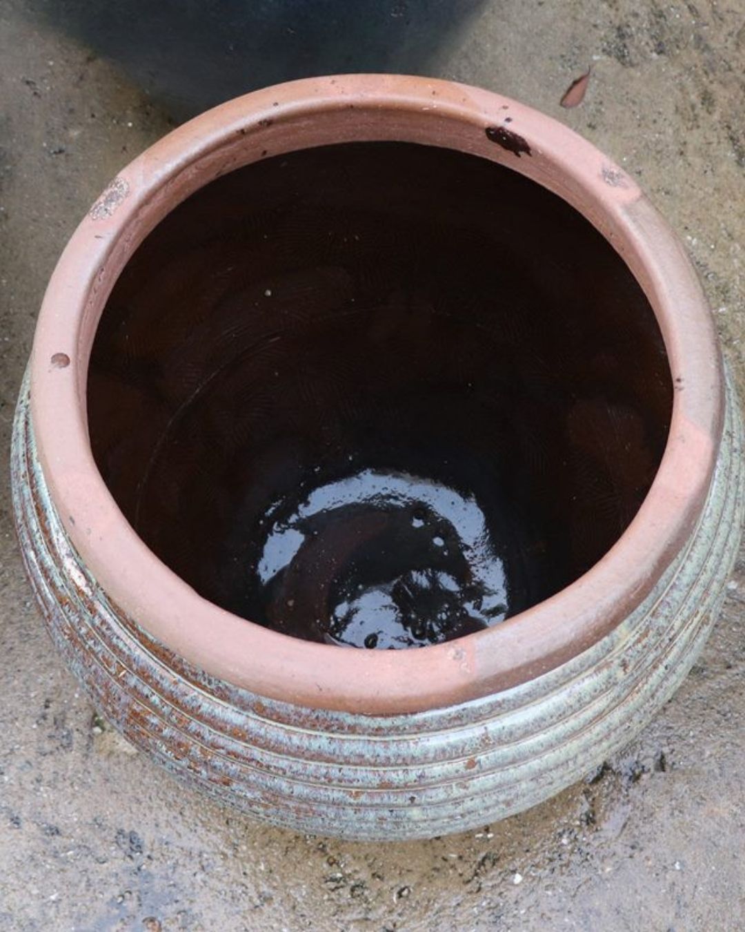 Blomsterpotte - Rillet Kiln