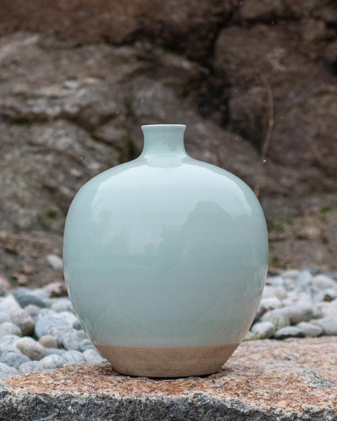 Rustikk &quot;muted&quot; vase