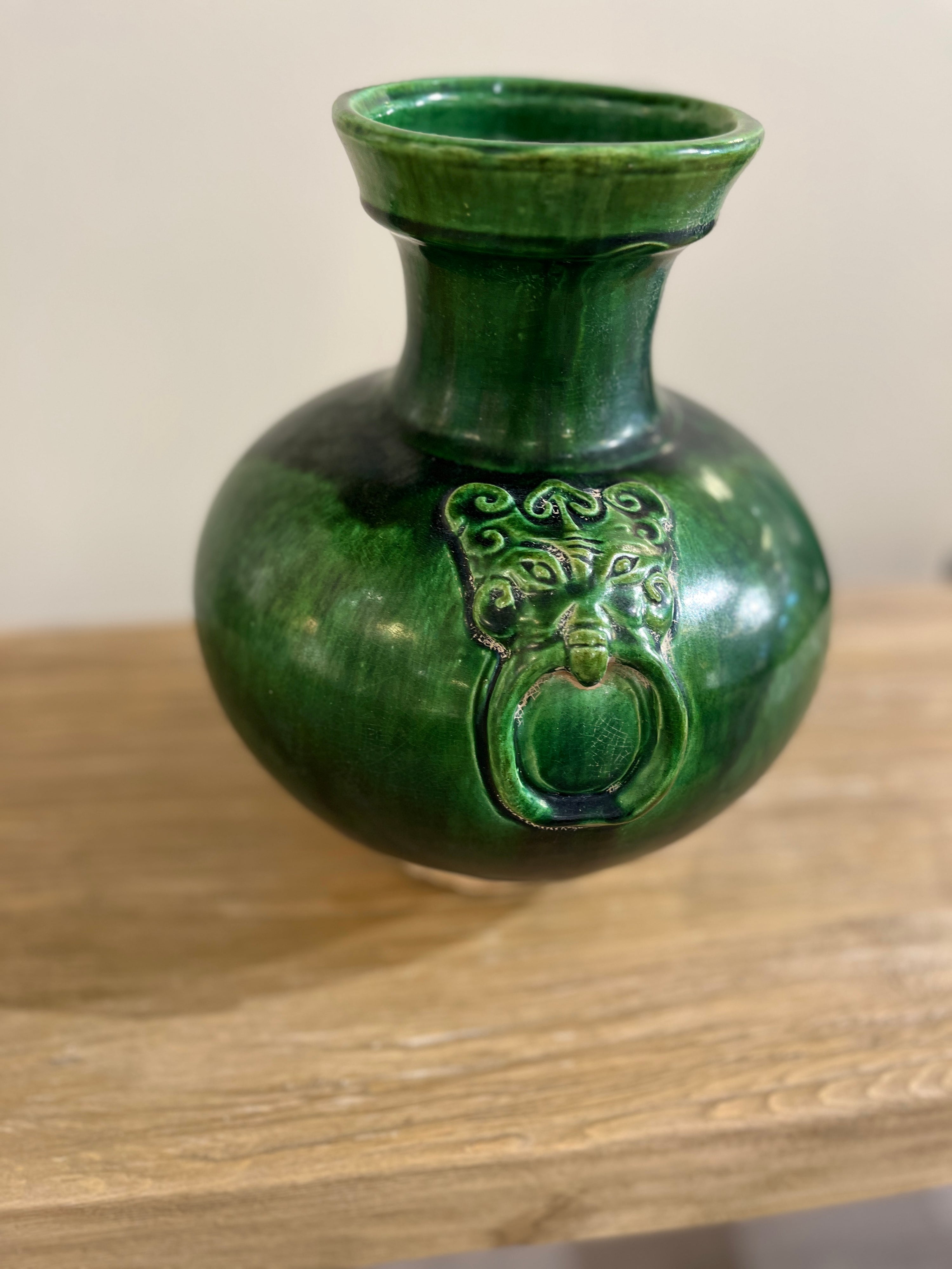 Vase - Grønn Kinesisk