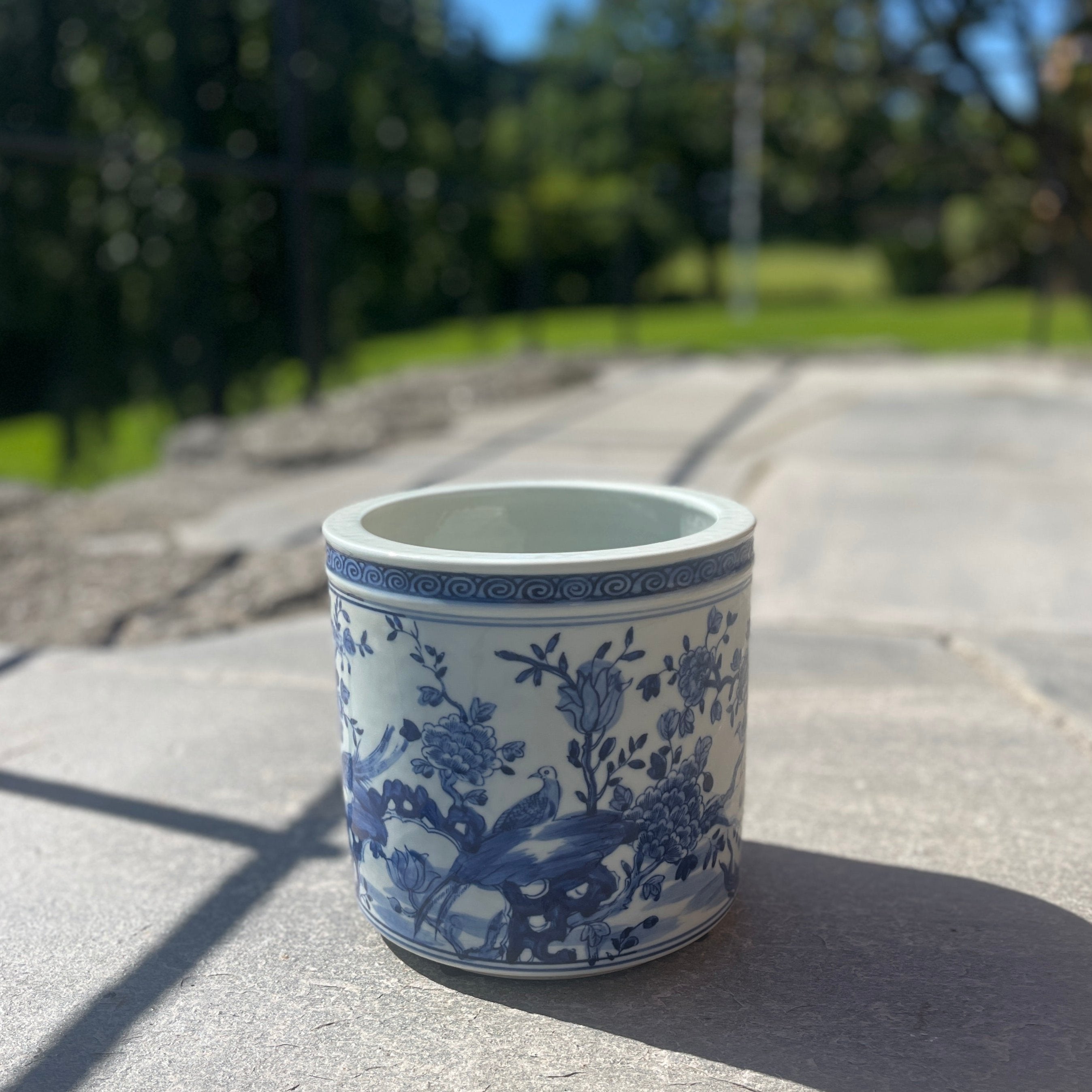 Blomsterpotte - Chinoiserie