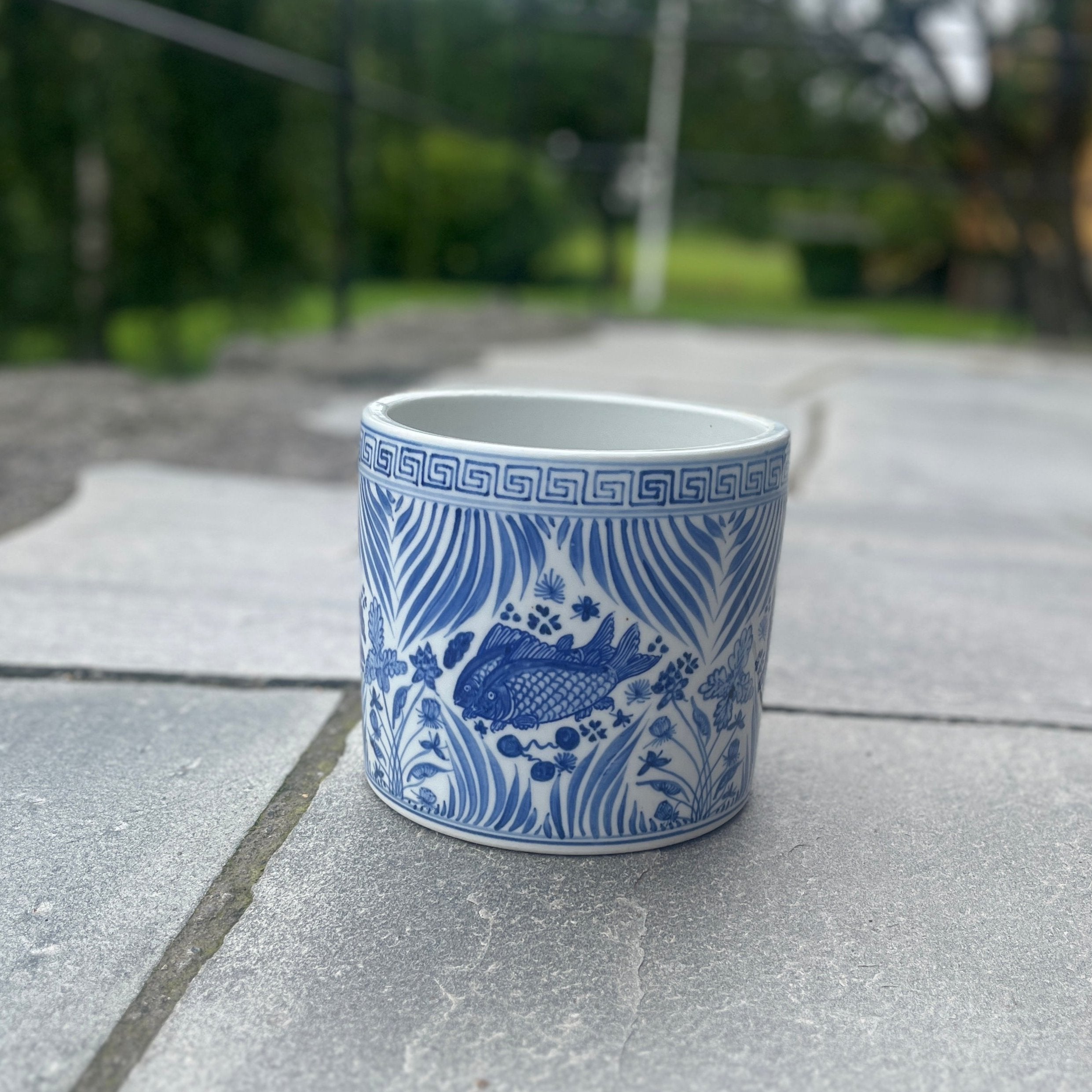 Blomsterpotte - Chinoiserie