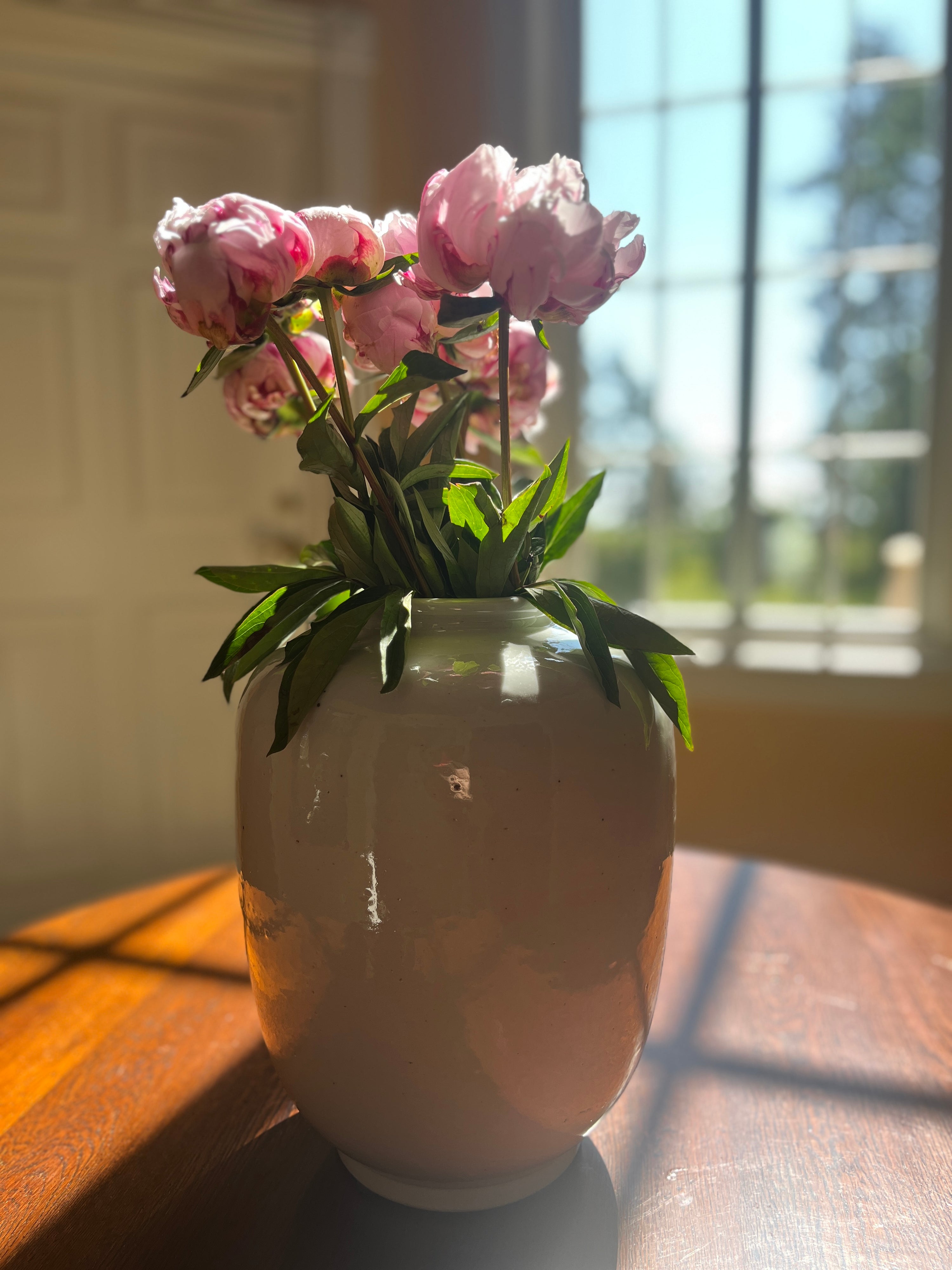 Vase - Rustikk Hvit