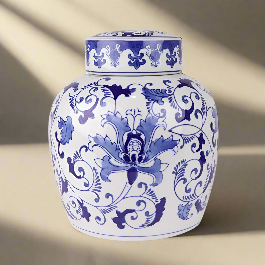 Chinoiserie Tea Jar