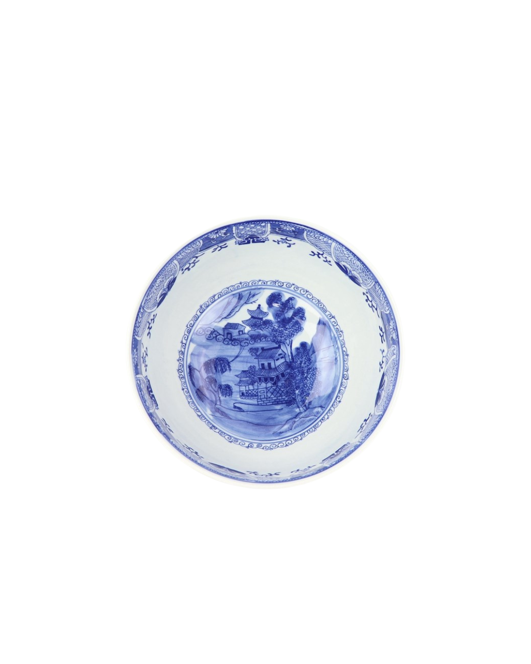 Bolle - Blå og Hvit Chinoiserie