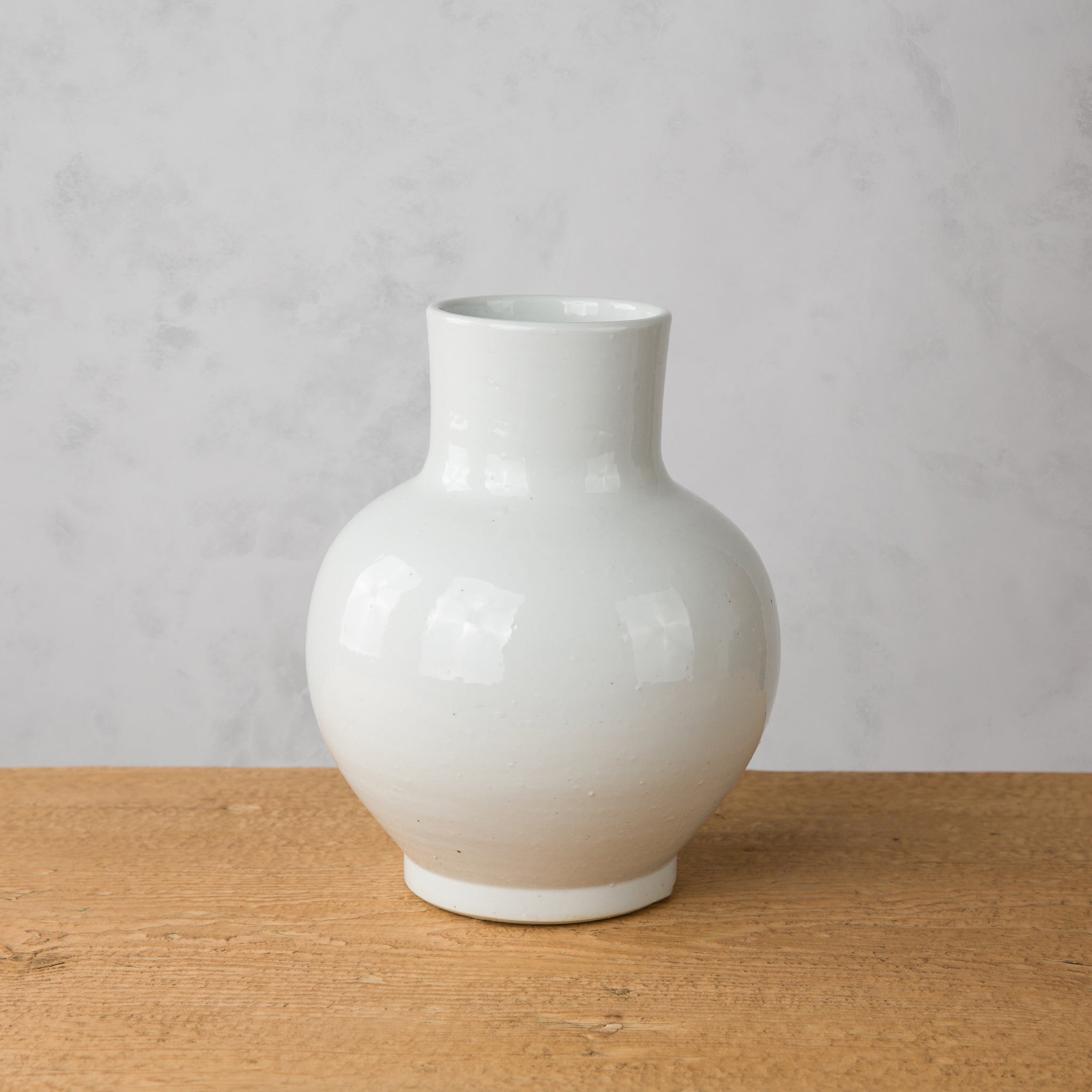 Vase - Rustikk Hvit