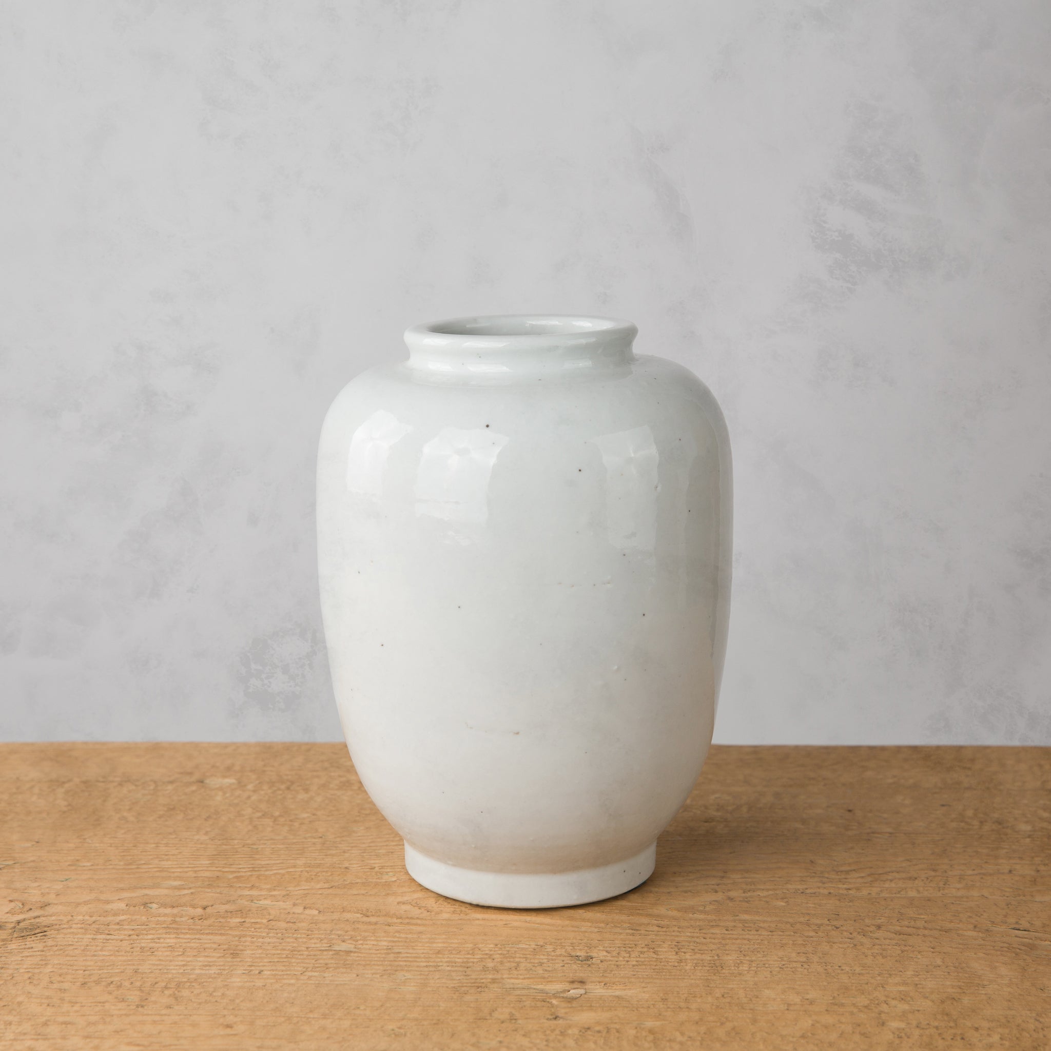 Vase - Rustikk Hvit