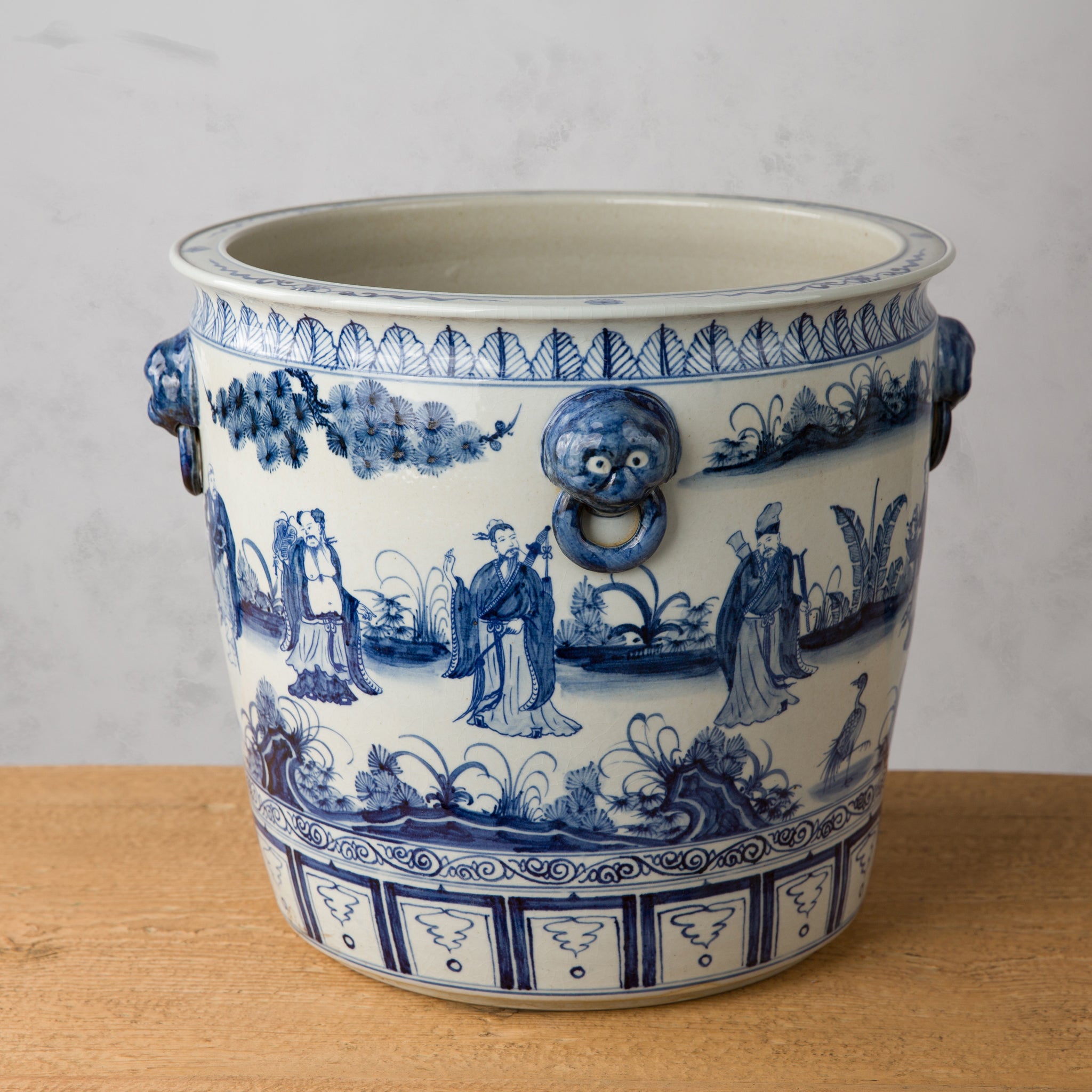 Blomsterpotte - Chinoiserie