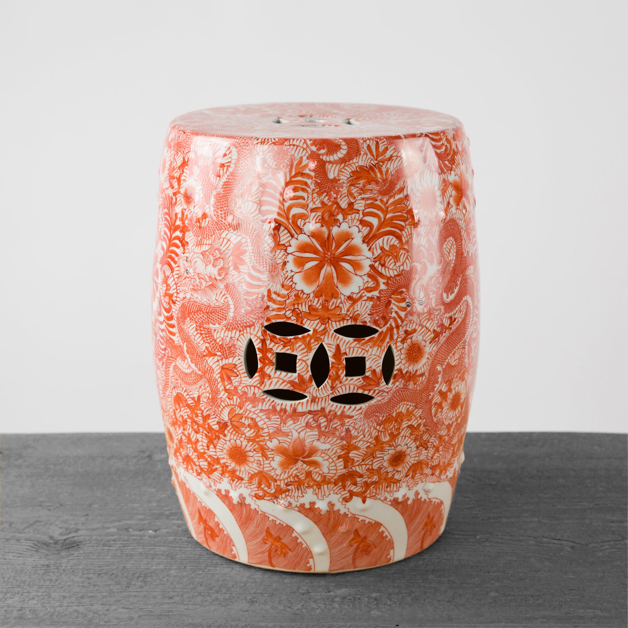 Garden Stool - Chinoiserie