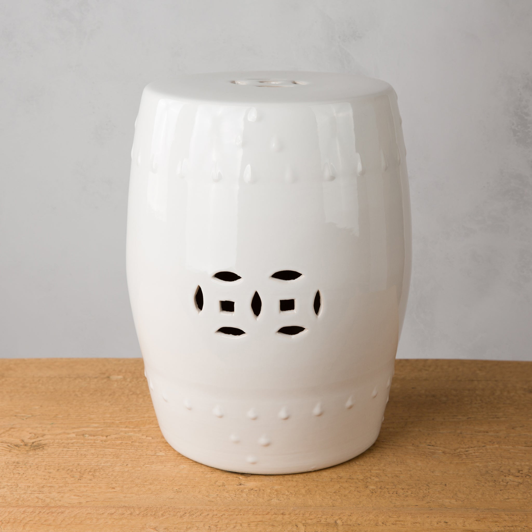 Garden Stool - Hvit